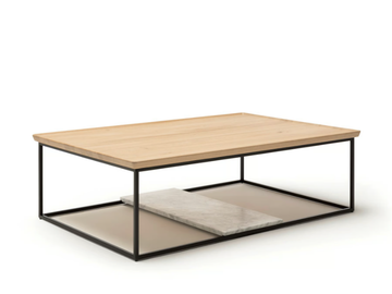 ROLF BENZ 934 - Rectangular coffee table by Rolf Benz - view 3